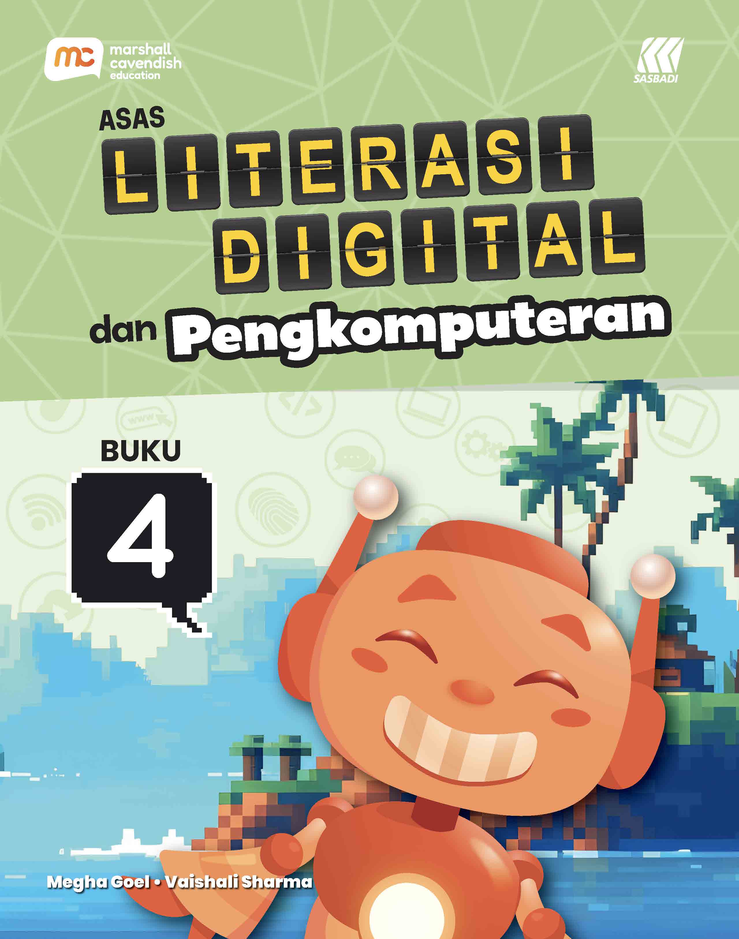Asas Literasi Digital dan Pengkomputeran Buku 4 Cover